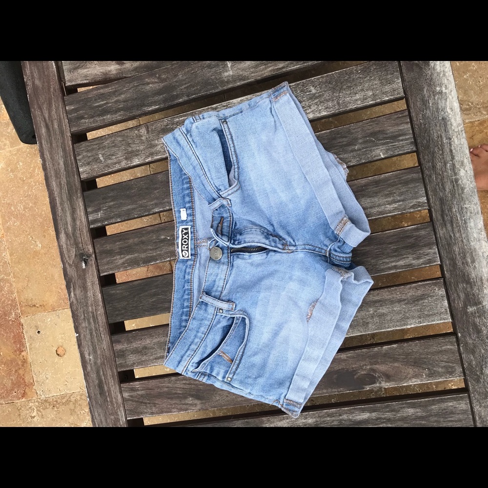Roxy jean shorts
